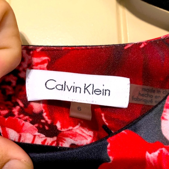🌹Stunning Calvin Klien Cocktail Dress - Sz. 6 - Picture 3 of 8